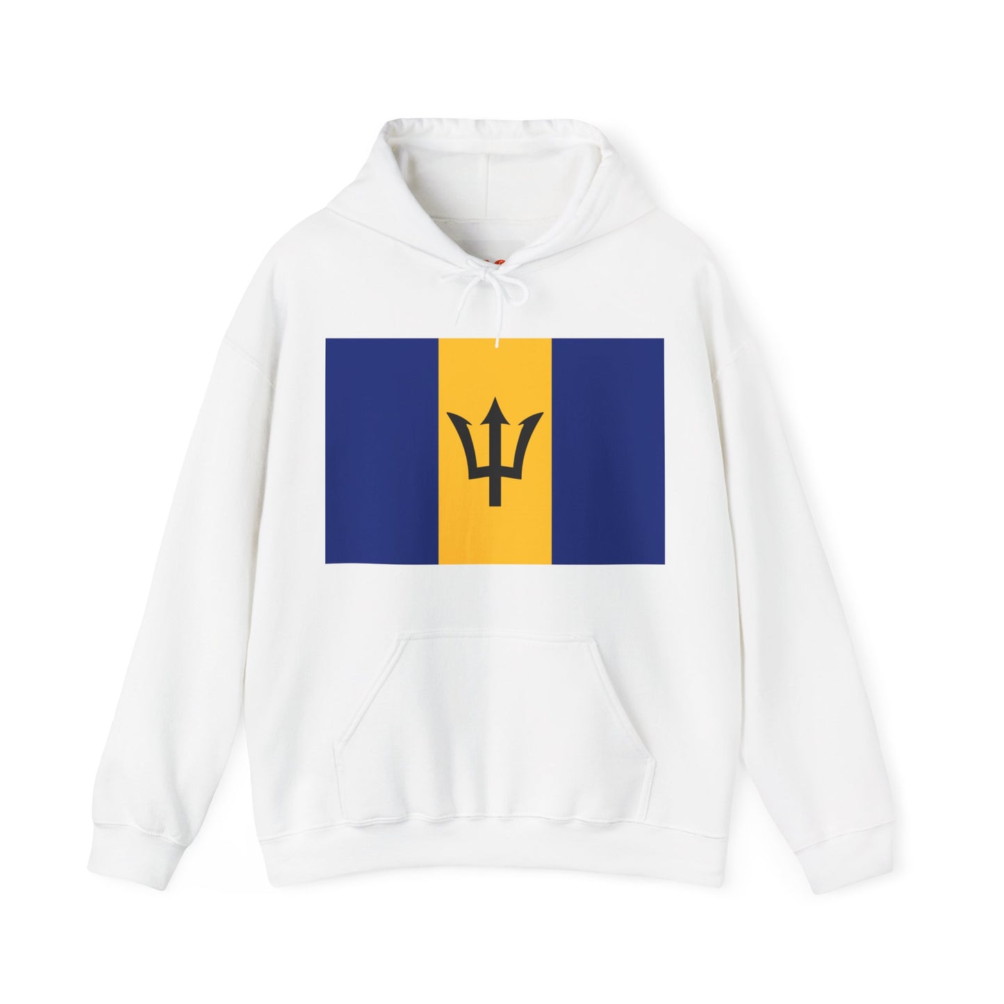 Barbados Flag on Hoodie