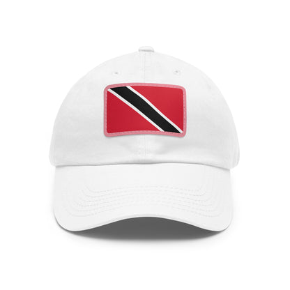 Trinidad and Tobago Leather Patch Hat