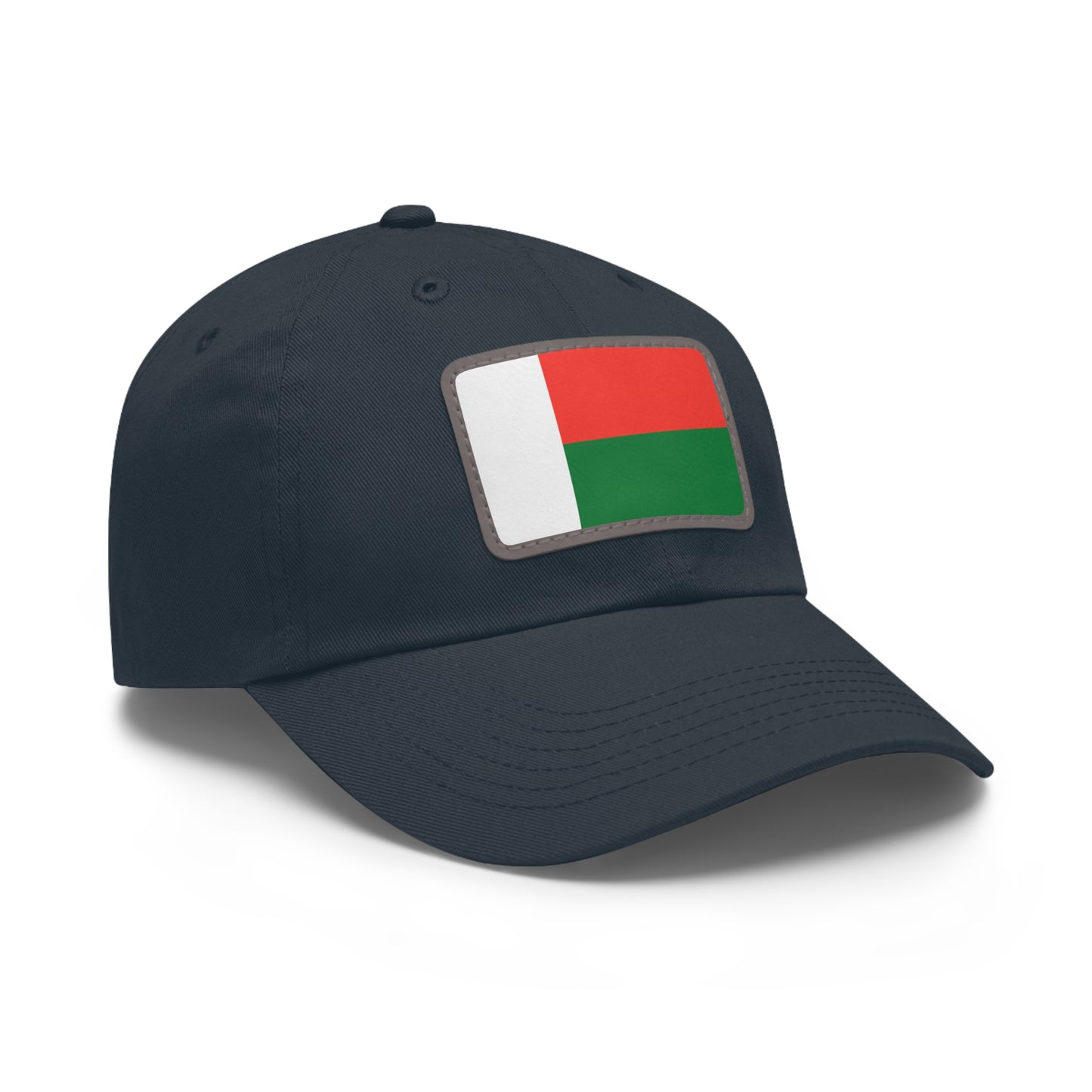 Madagascar Leather Patch Hat