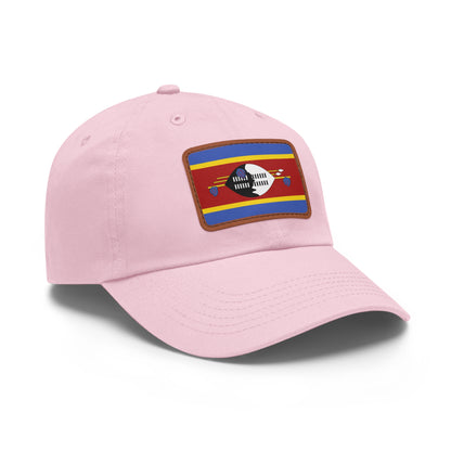 Eswatini Leather Patch Hat