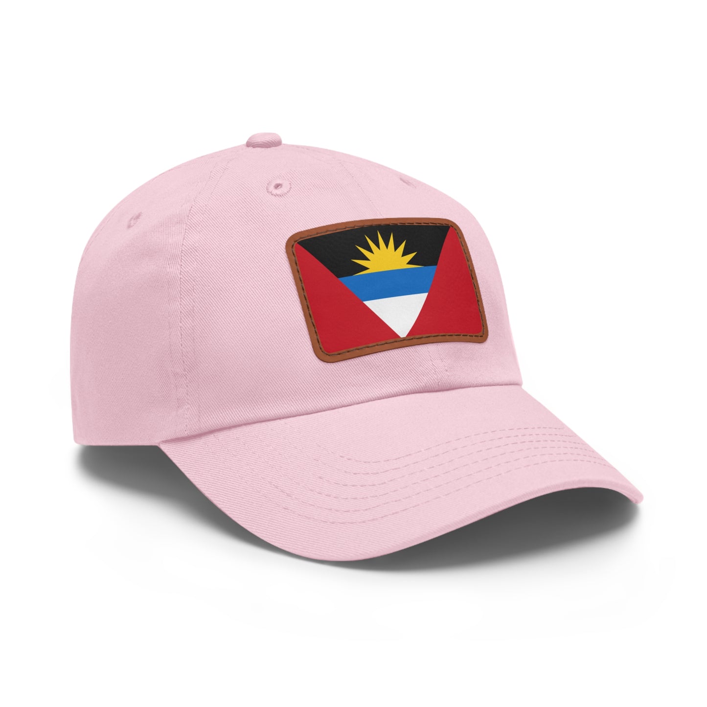 Antigua and Barbuda Leather Patch Hat