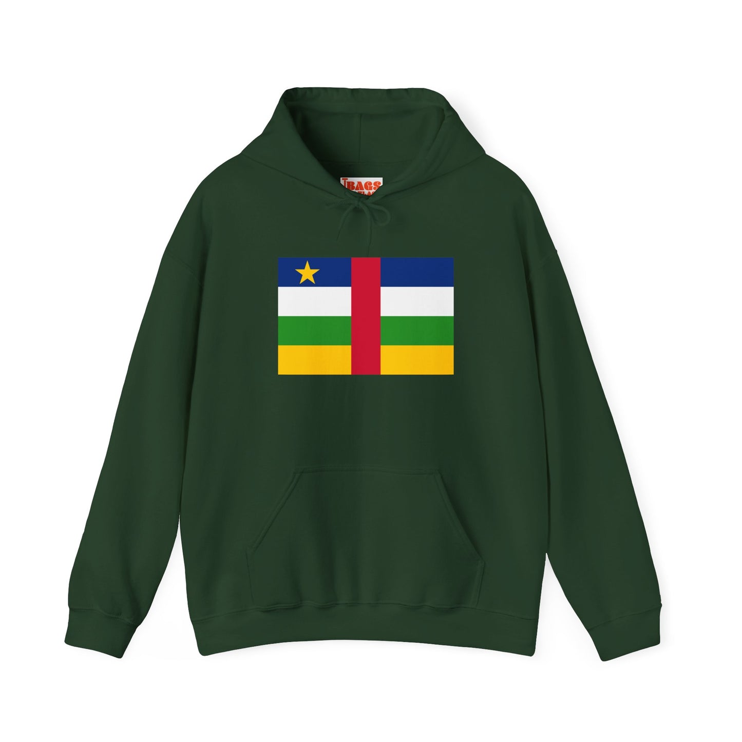 Central African Republic Flag Hoodies