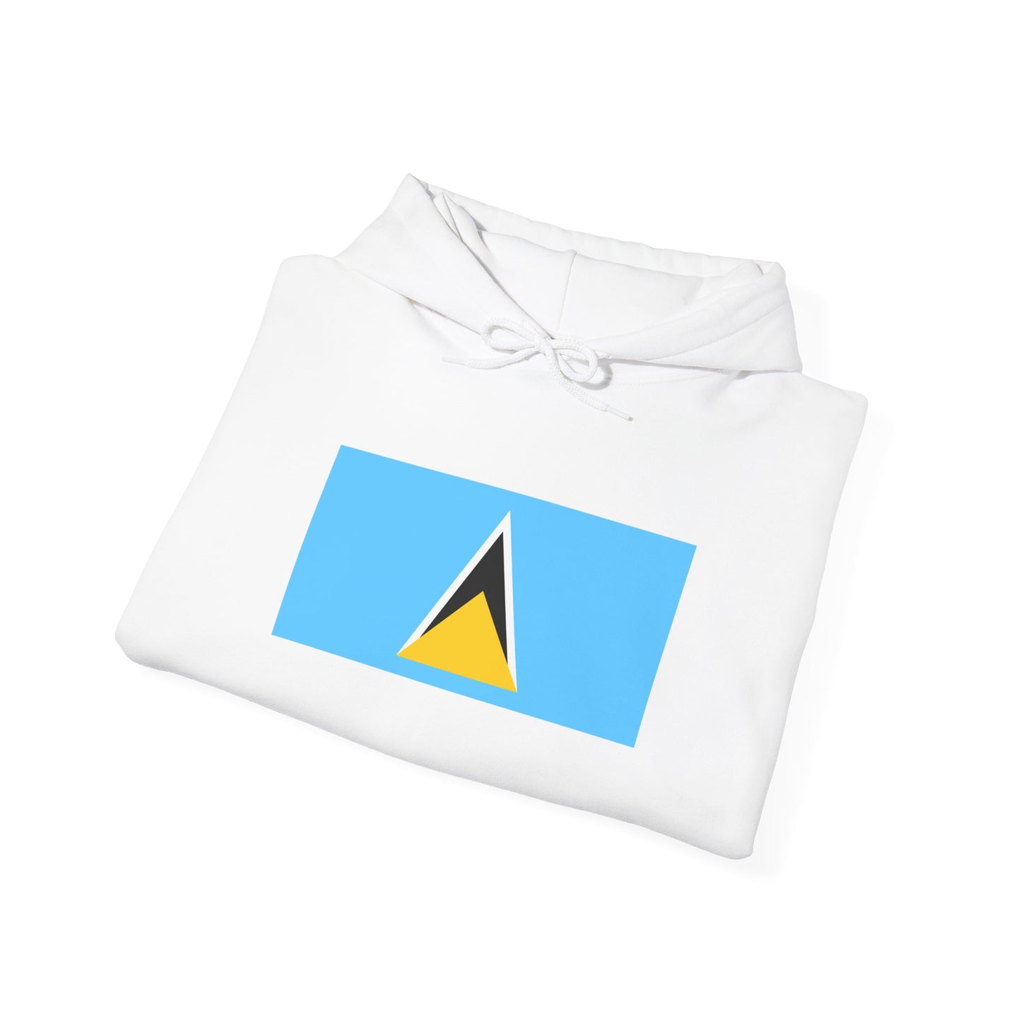 Saint Lucia Flag Hoodies