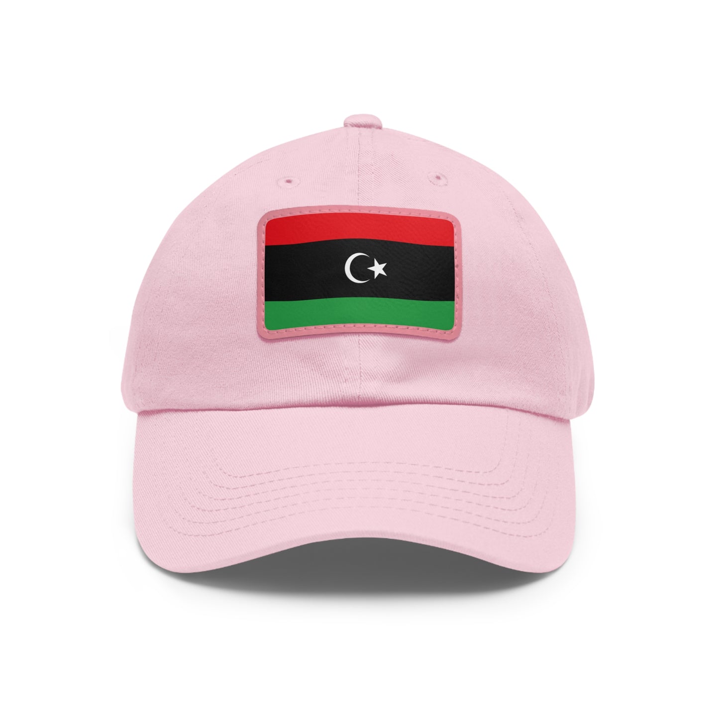 Libya Leather Patch Hat