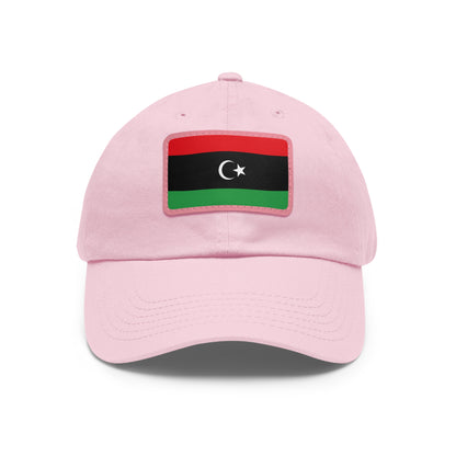 Libya Leather Patch Hat