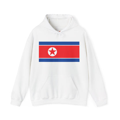 North Korea Flag on Hoodie