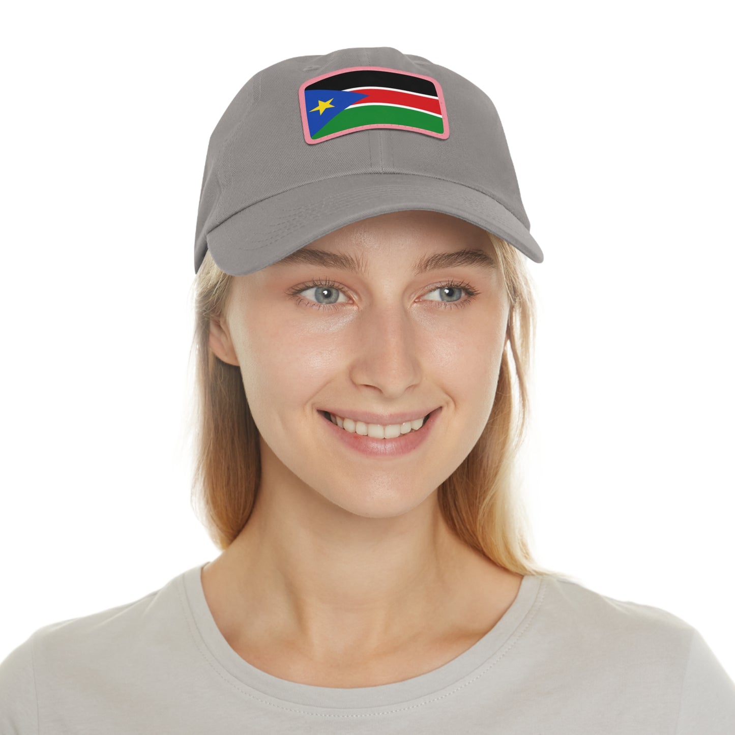 South Sudan Leather Patch Hat