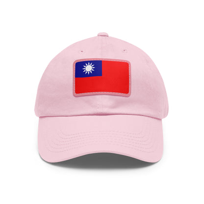 Taiwan Leather Patch Hat