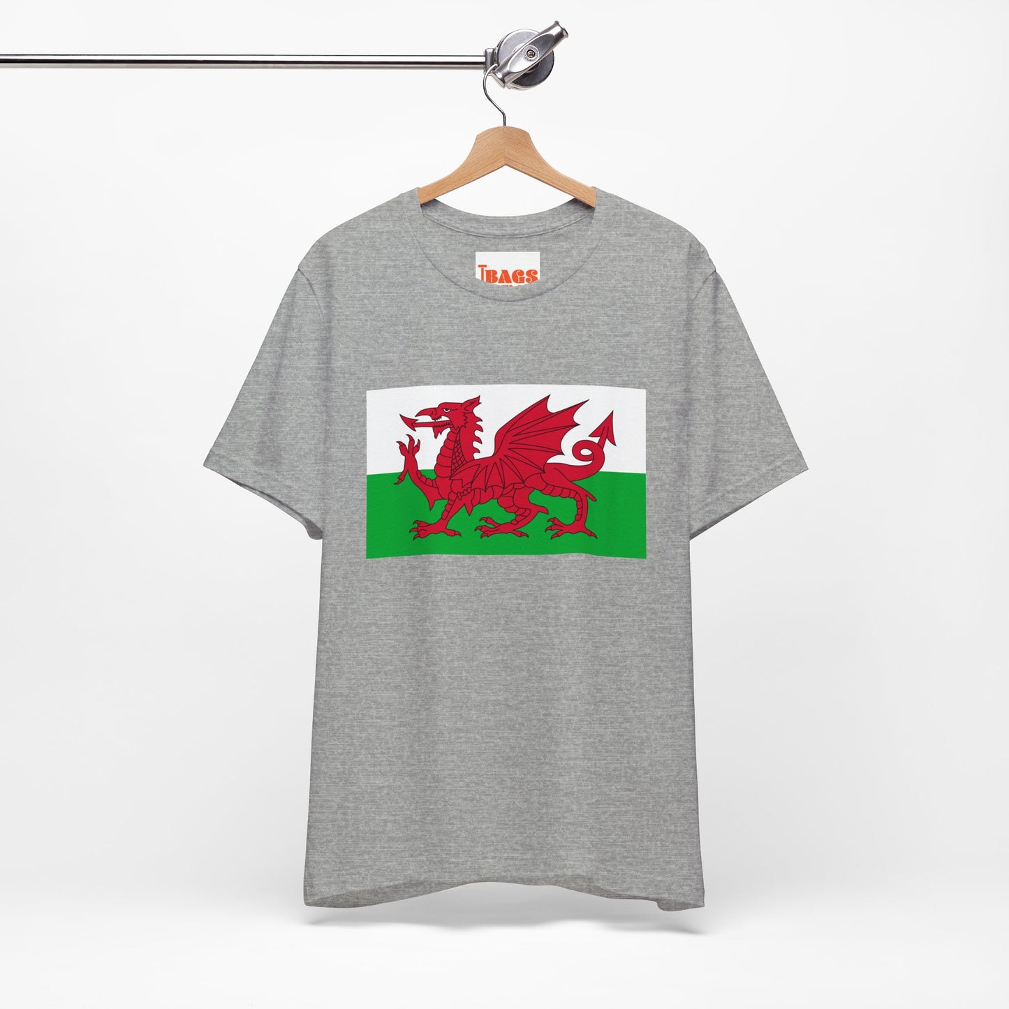 Wales Flag on T-shirt