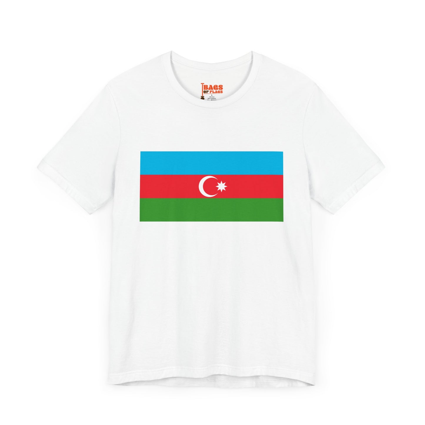 Azerbaijan Flag on T-shirt