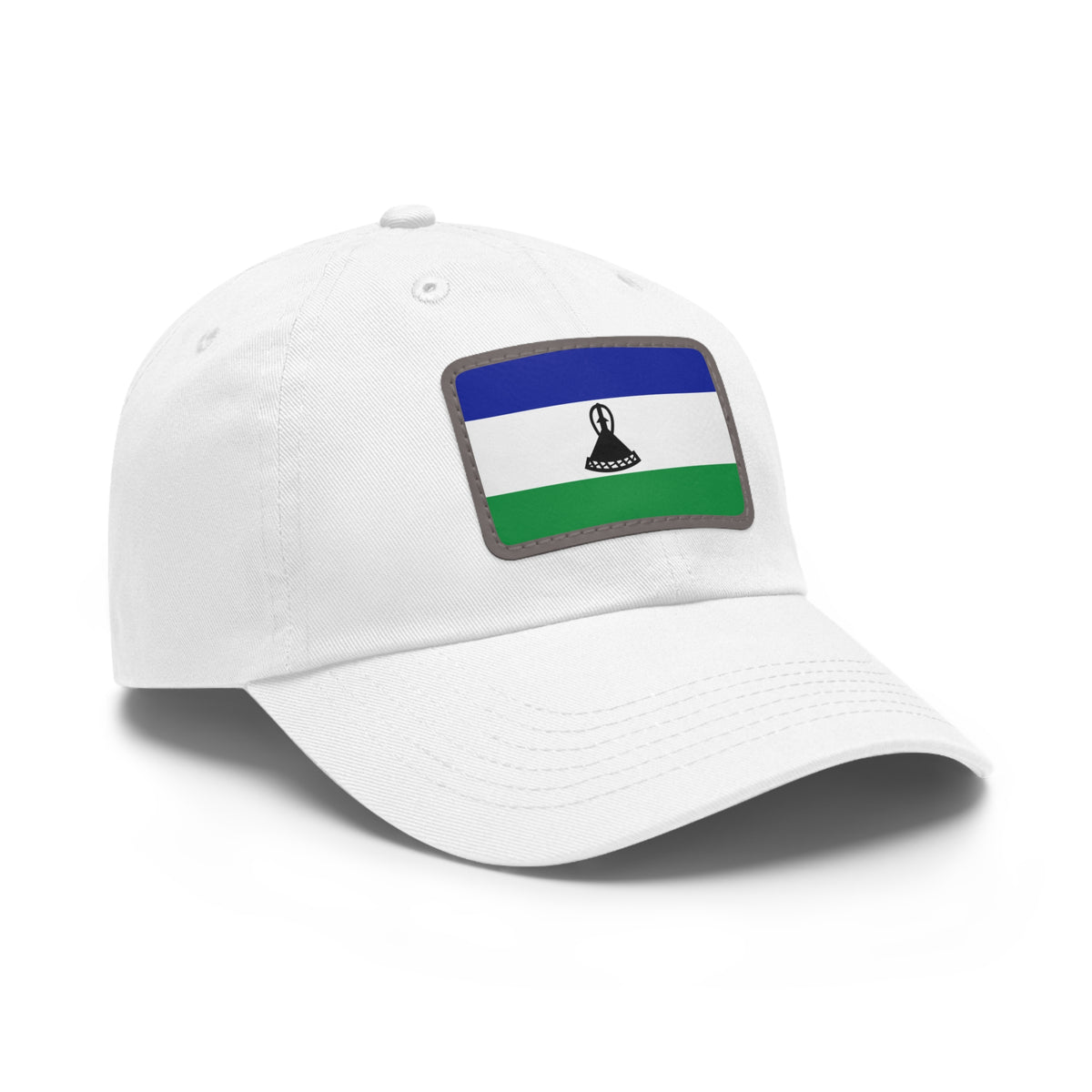 Lesotho Leather Patch Hat