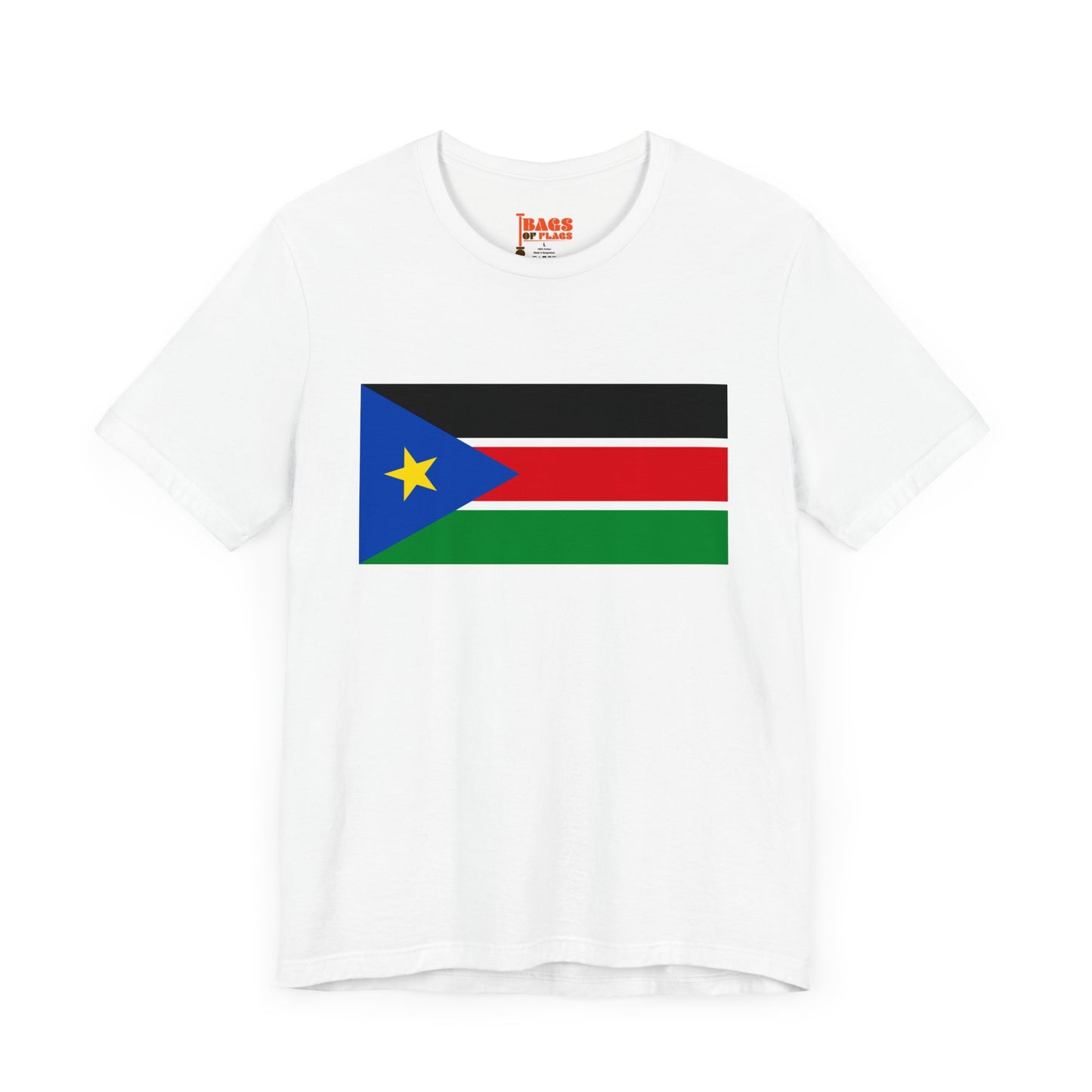 South Sudan Flag on T-shirt