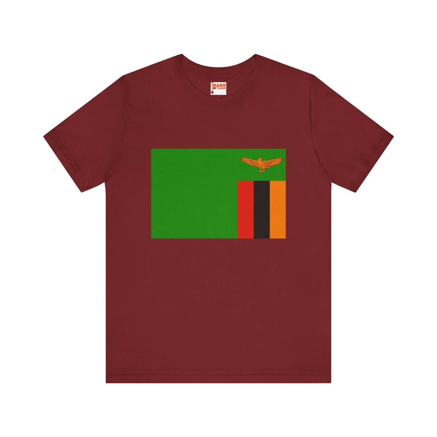 Zambia Flag on T-shirt