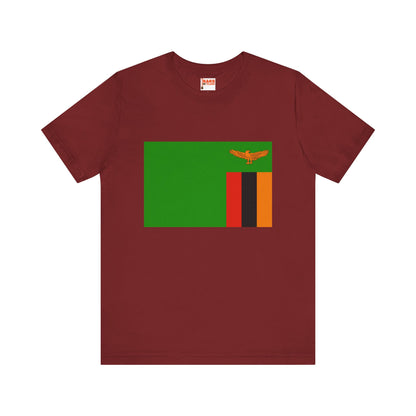 Zambia Flag on T-shirt