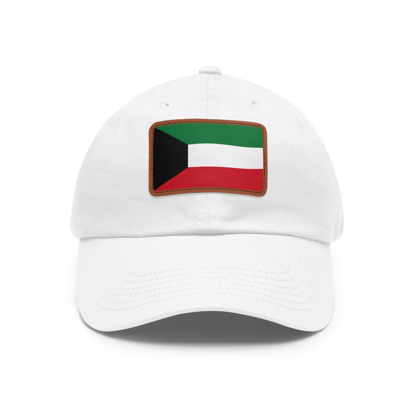 Kuwait Leather Patch Hat