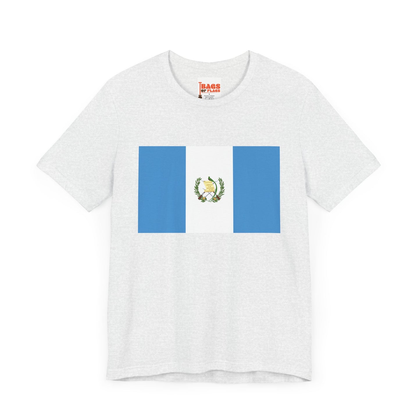 Guatemala Flag on T-shirt