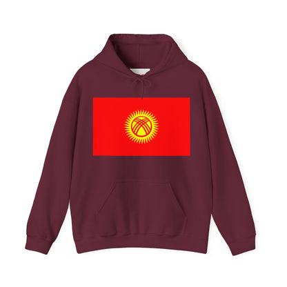 Kyrgyzstan Flag on Hoodie