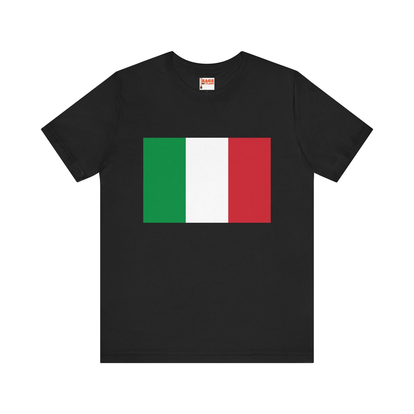Italy Flag on T-shirt