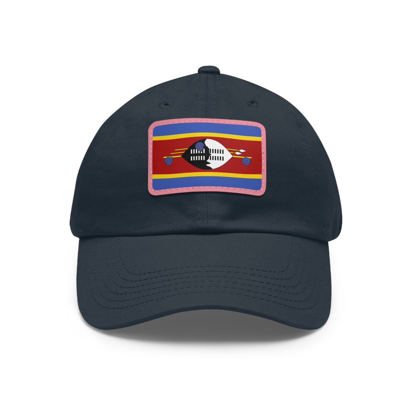 Eswatini Leather Patch Hat
