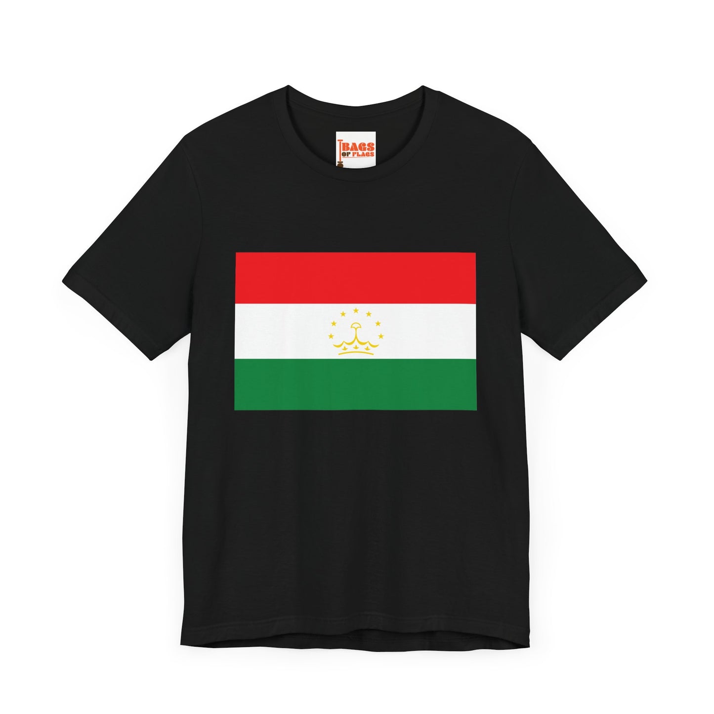 Tajikistan Flag on T-shirt