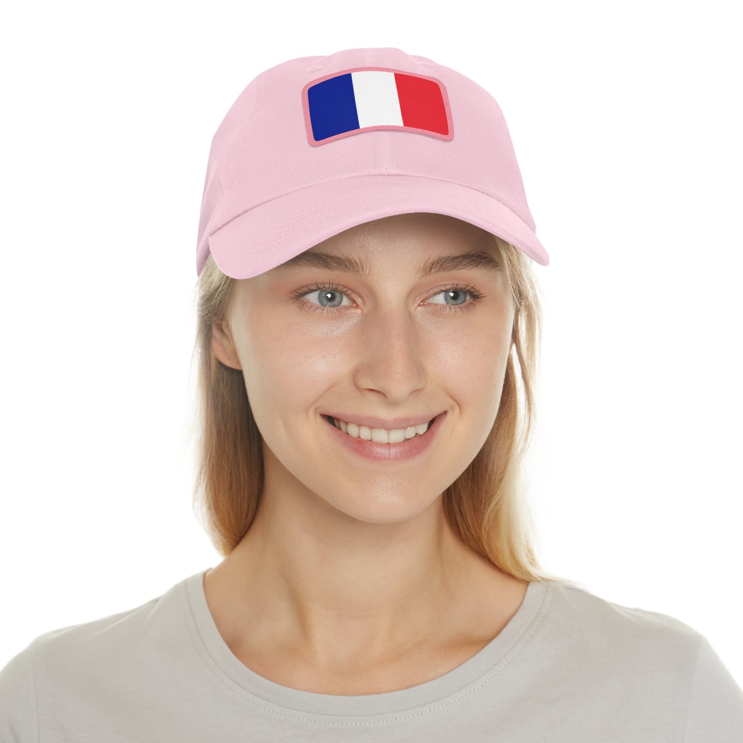 France Leather Patch Hat