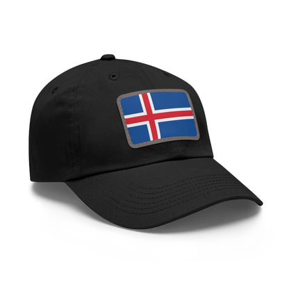 Iceland Leather Patch Hat