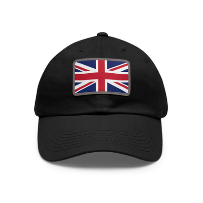United Kingdom Leather Patch Hat
