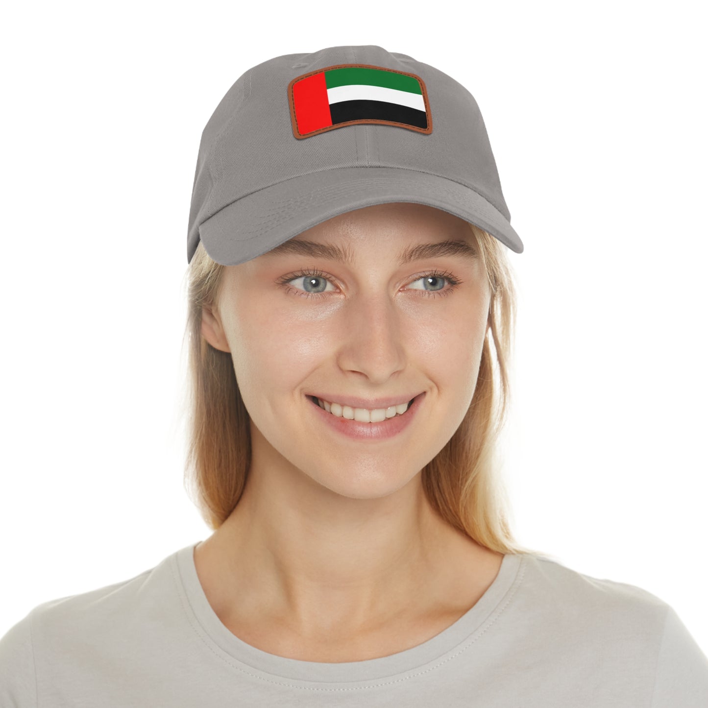 United Arab Emirates Leather Patch Hat