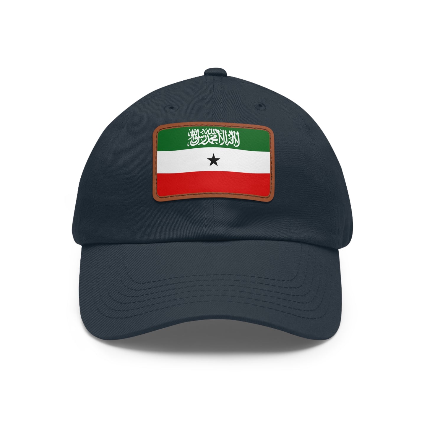 Somaliland Leather Patch Hat