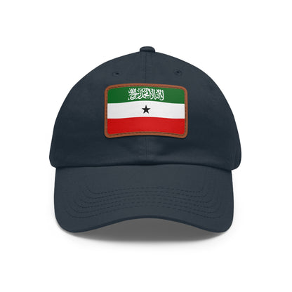 Somaliland Leather Patch Hat