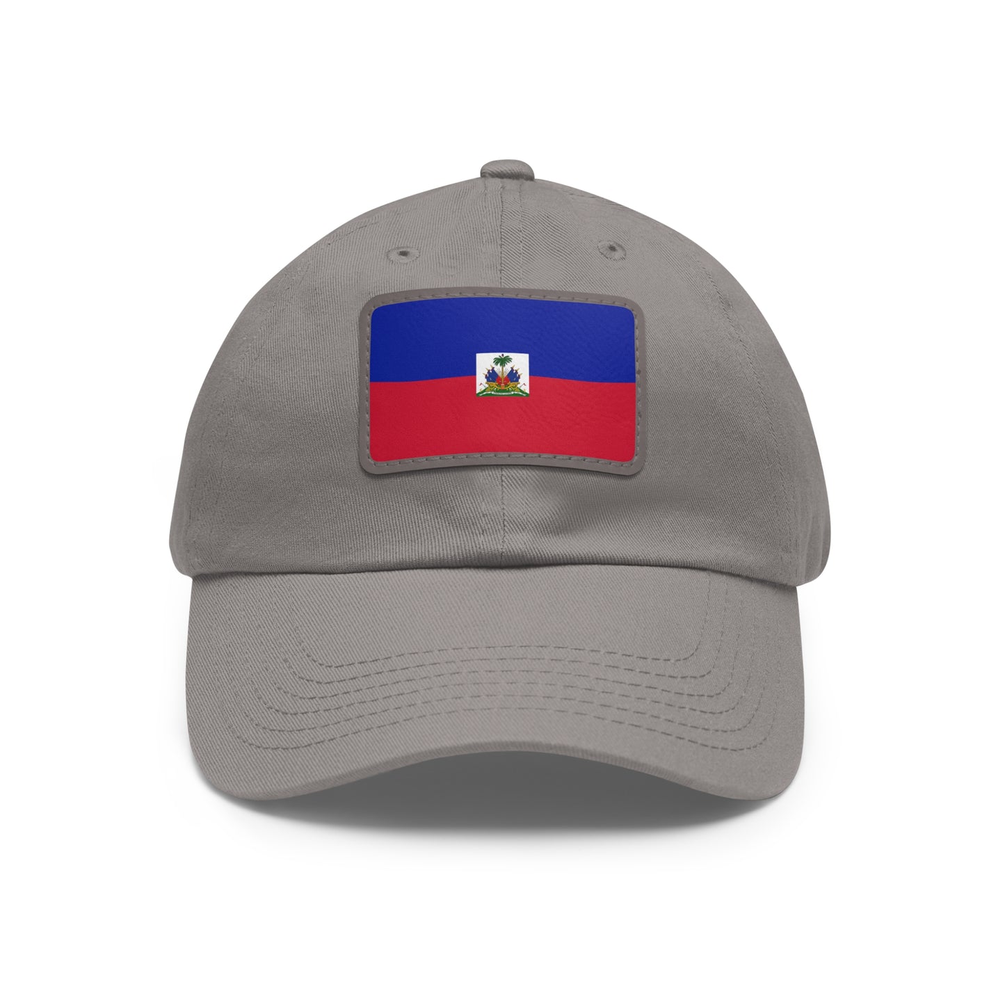 Haiti Leather Patch Hat