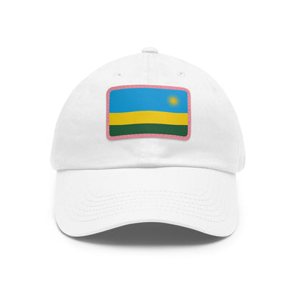 Rwanda Leather Patch Hat