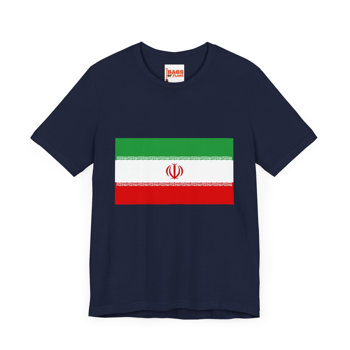 Iran Flag on T-shirt