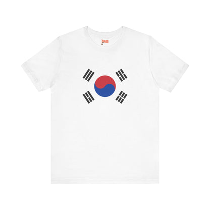 South Korea Flag on T-shirt