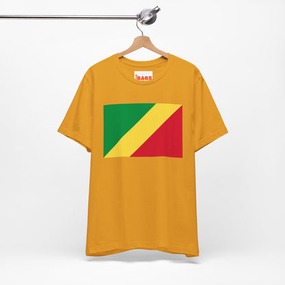 Republic of Congo Flag on T-shirt