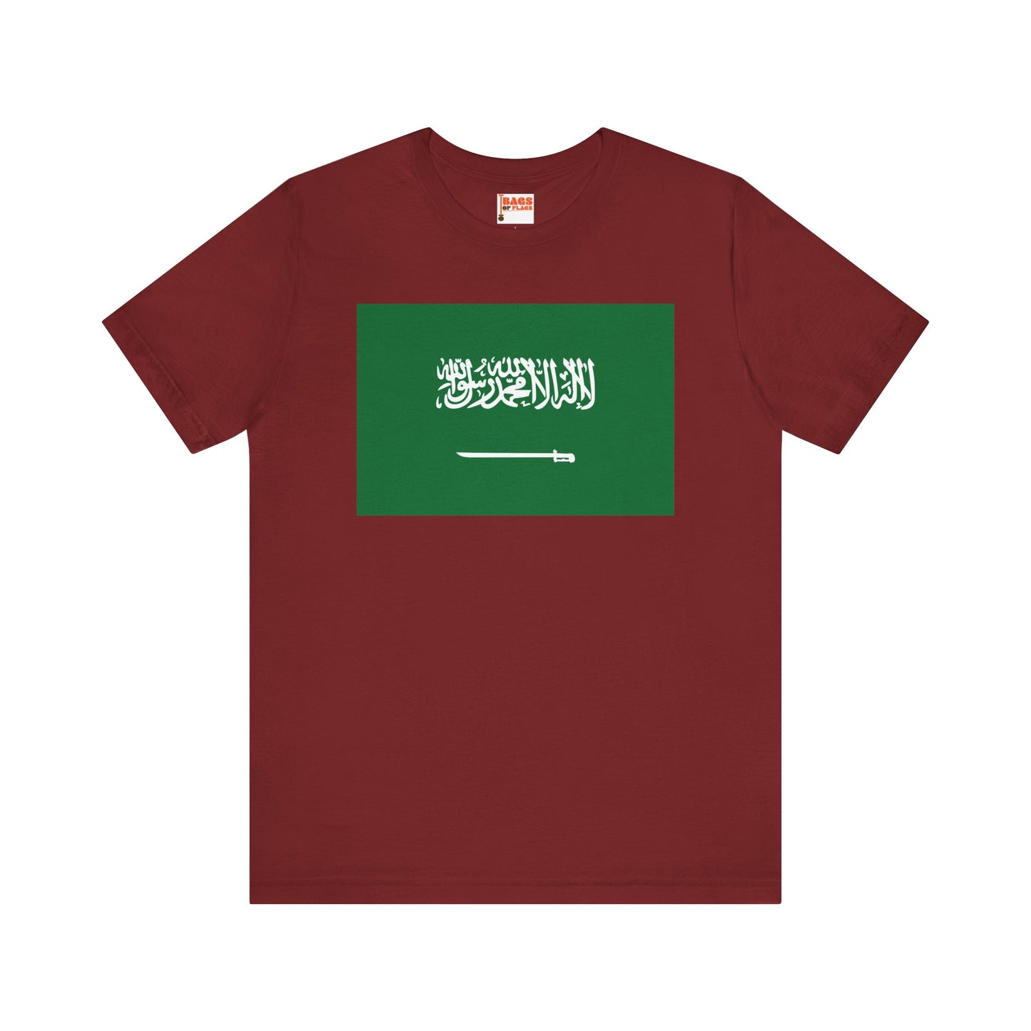 Saudi Arabia Flag on T-shirt