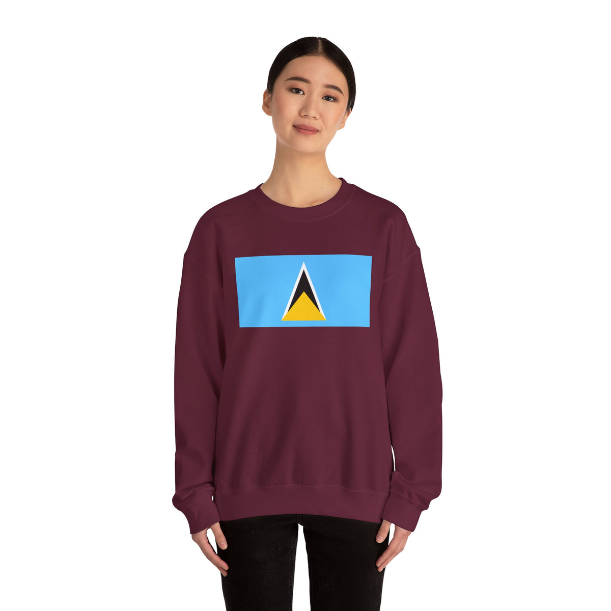 Saint Lucia Flag Sweatshirt