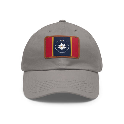 Mississippi Leather Patch Hat