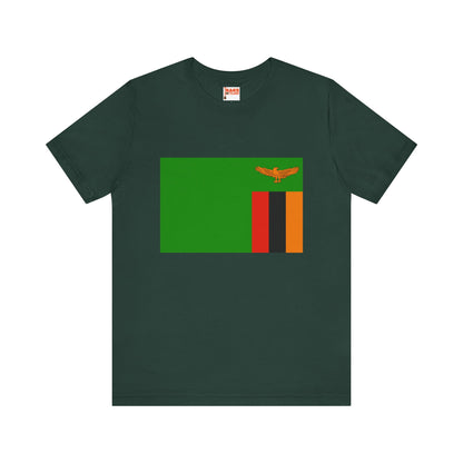 Zambia Flag on T-shirt