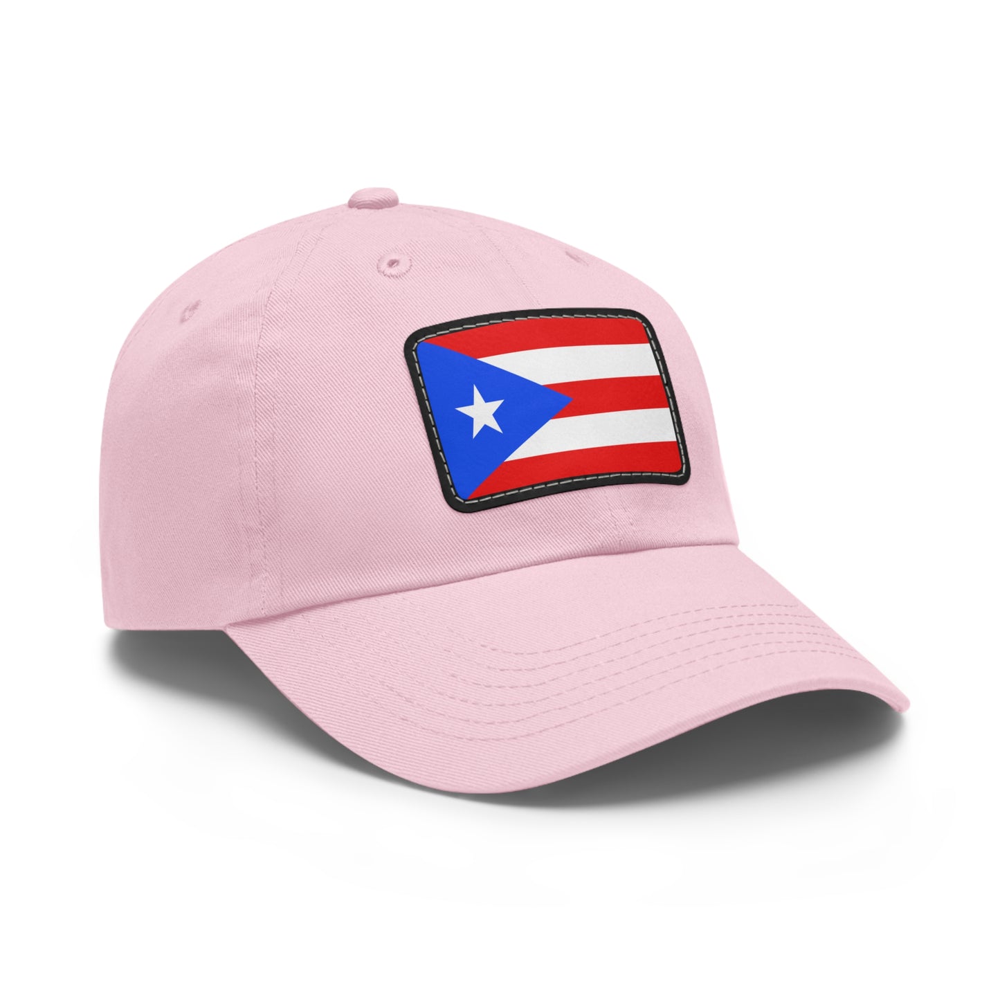 Puerto Rico Leather Patch Hat