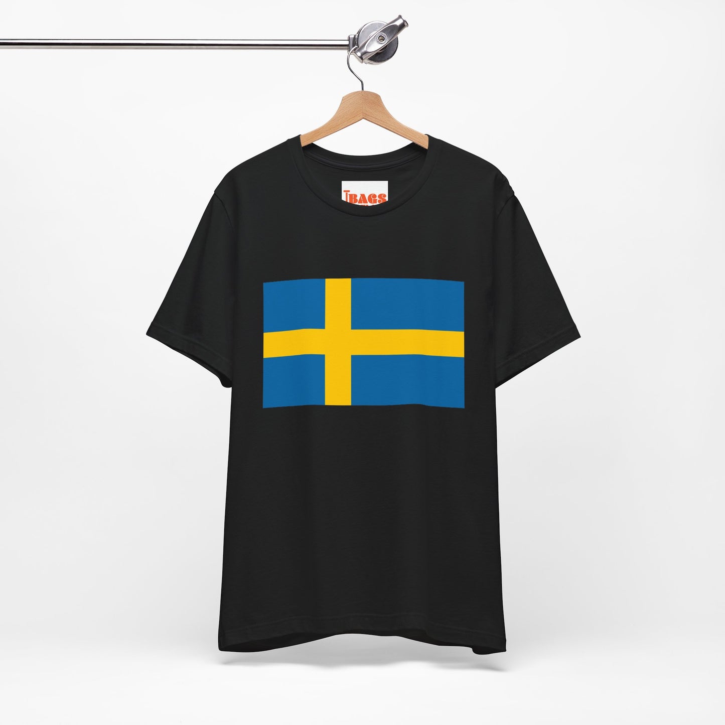 Sweden Flag on T-shirt