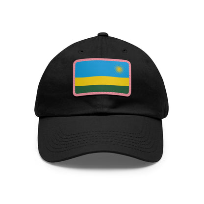Rwanda Leather Patch Hat