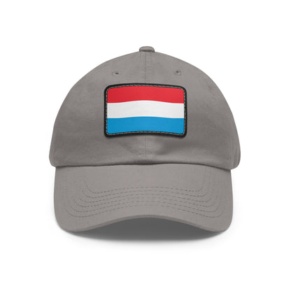 Luxembourg Leather Patch Hat