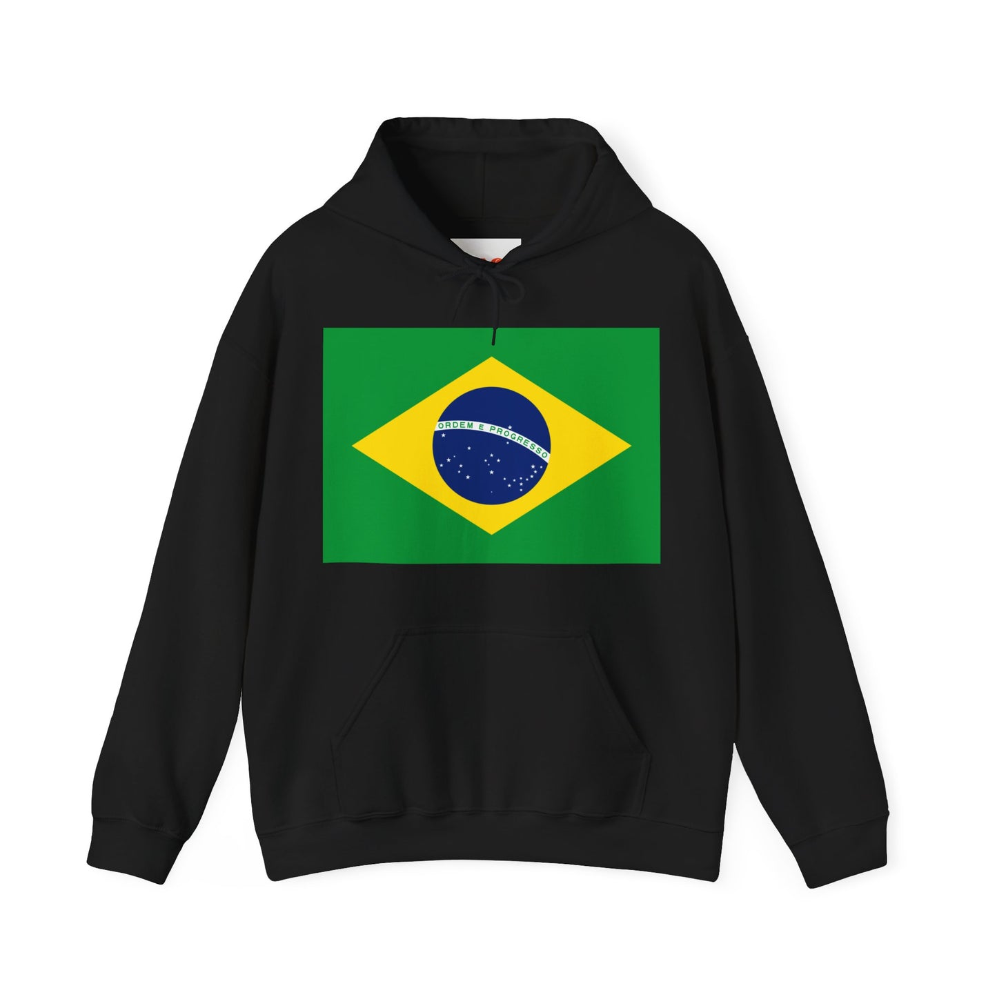 Brazil Flag on Hoodie