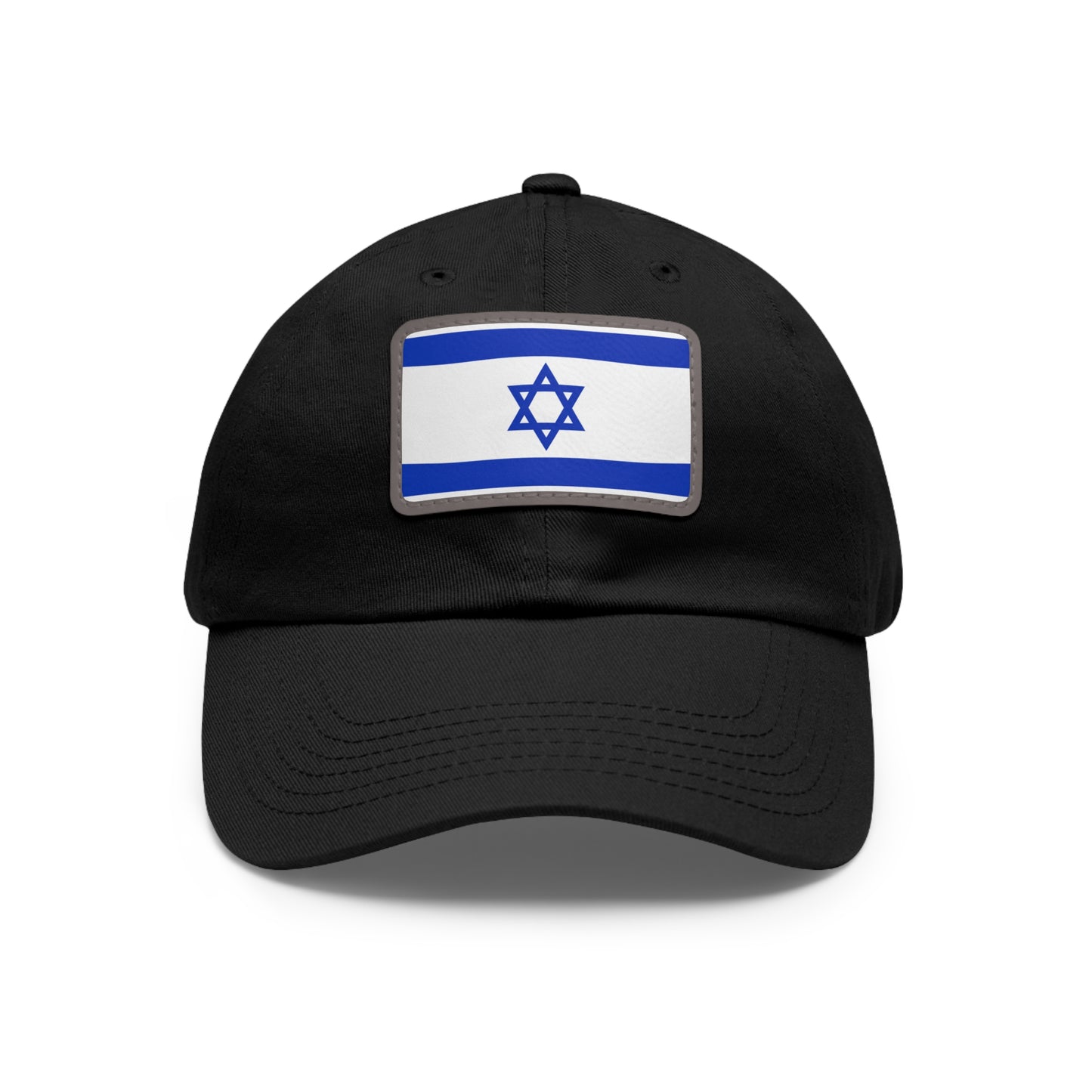 Israel Leather Patch Hat