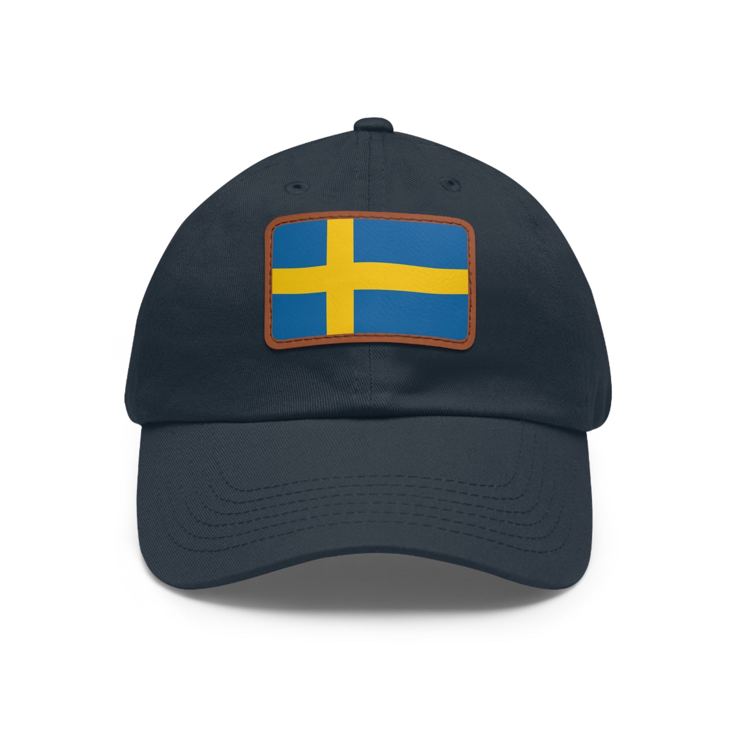 Sweden Leather Patch Hat