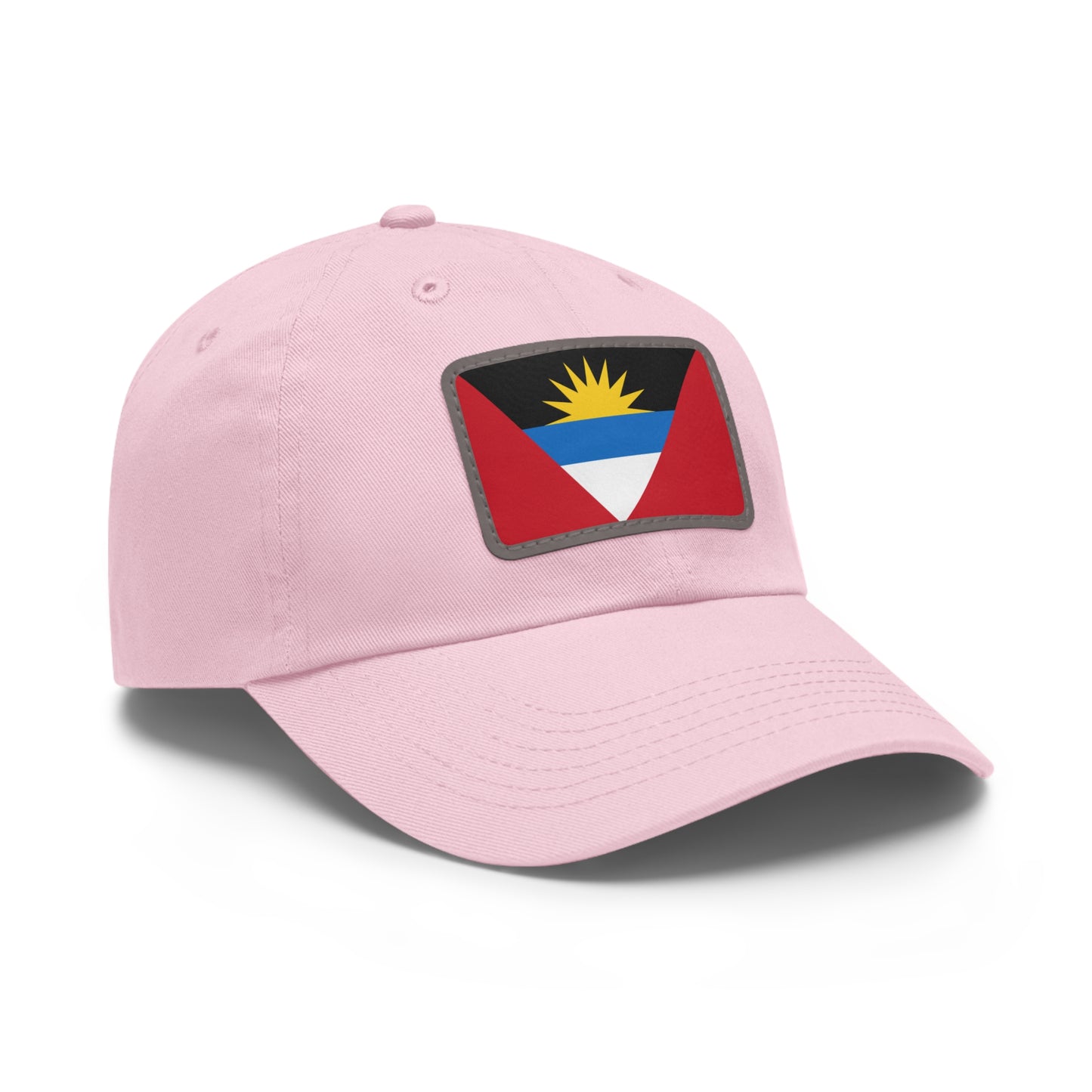 Antigua and Barbuda Leather Patch Hat
