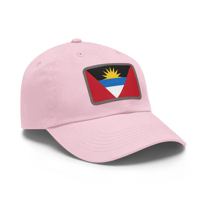 Antigua and Barbuda Leather Patch Hat