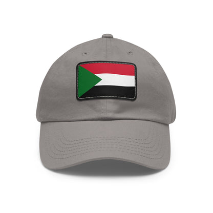 Sudan Leather Patch Hat