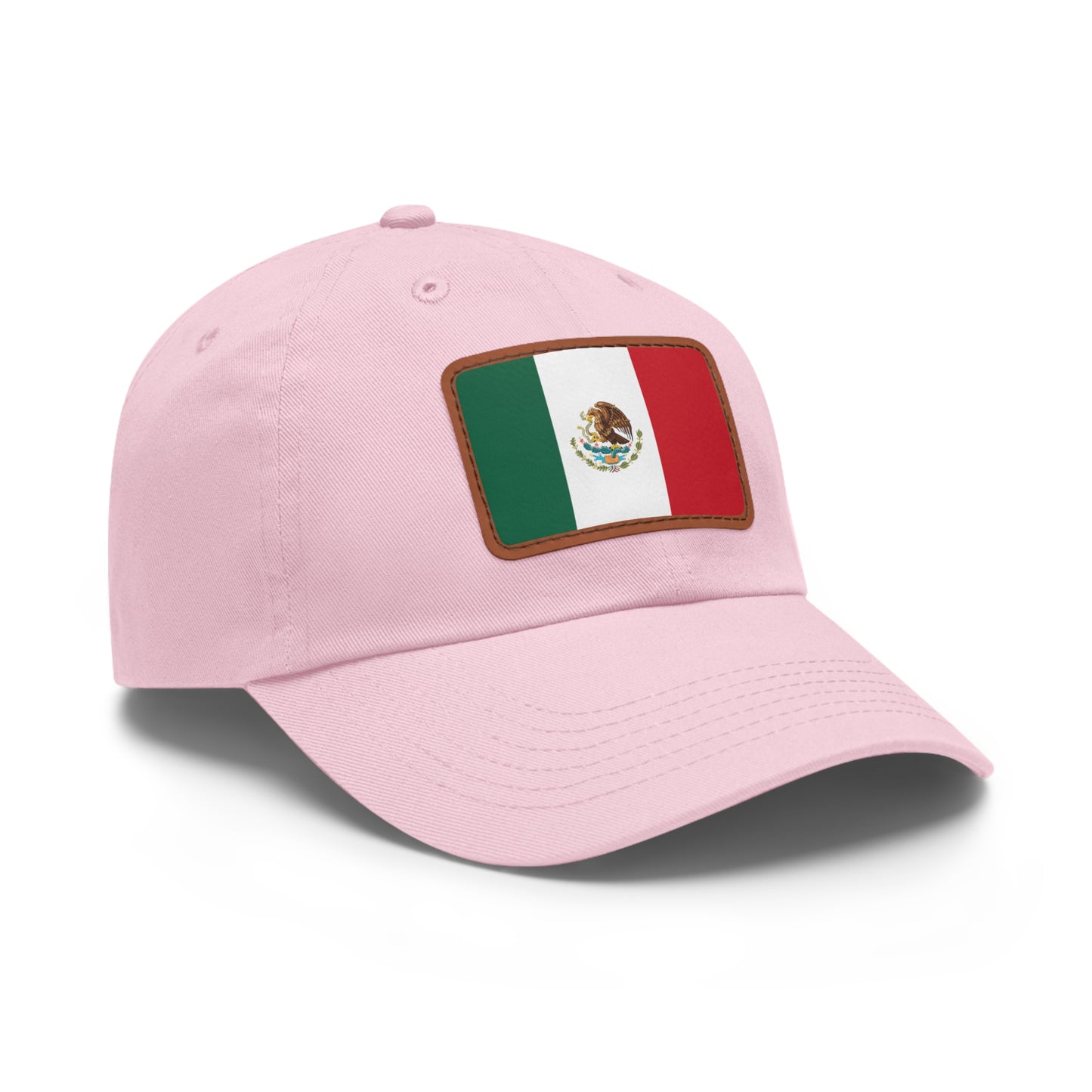 Mexico Leather Patch Hat